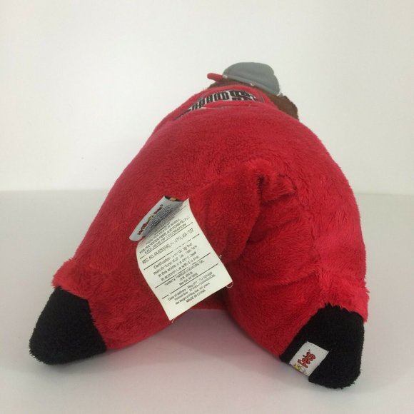 Pillow Pets Ohio State Buckeyes Plush Large 18" Mascot NCAA Stuffed Animal Toy - Picture 5 of 12